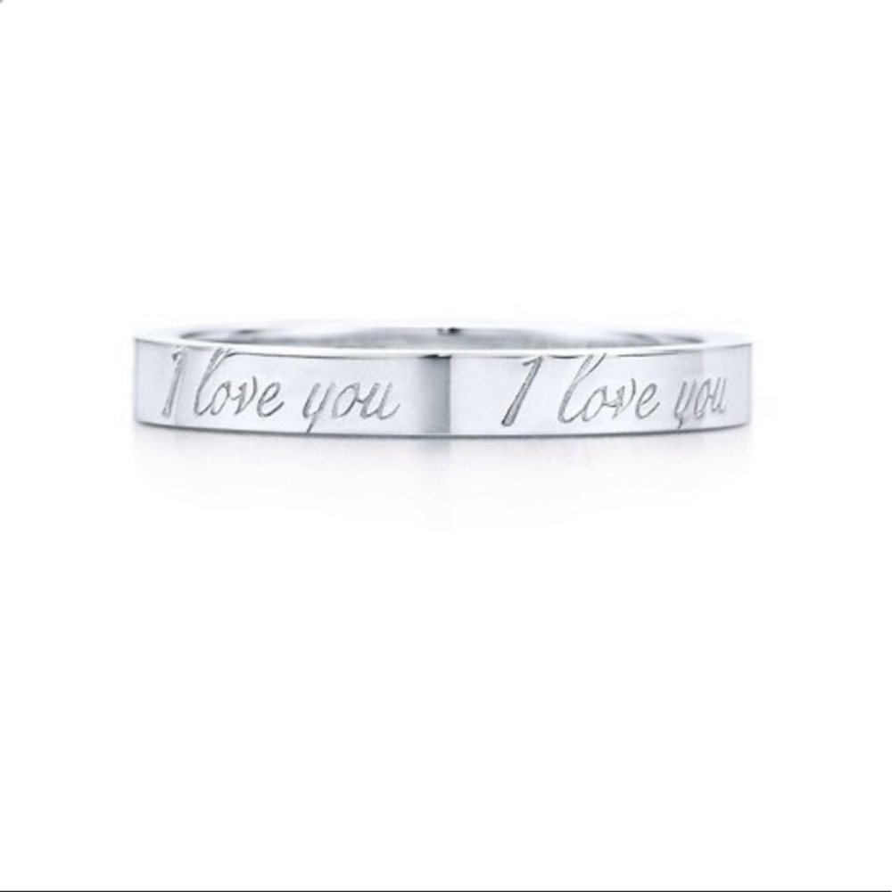 Tiffany & Co “I Love You” ring (retired)